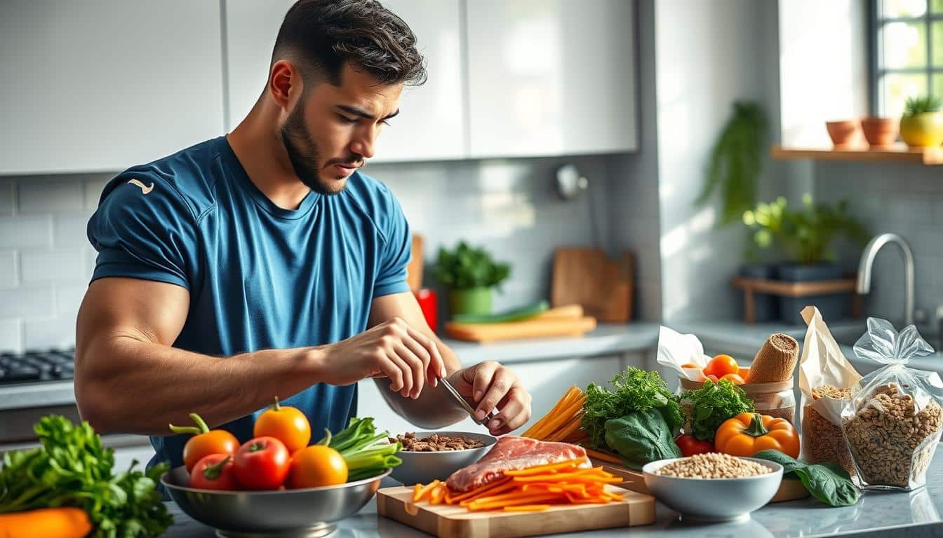 football player nutrition