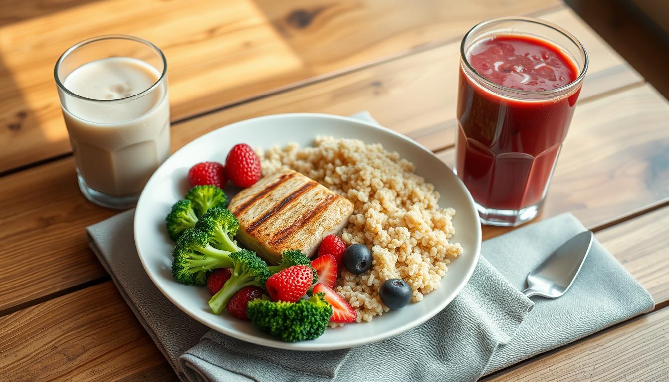 meal structure for soccer players