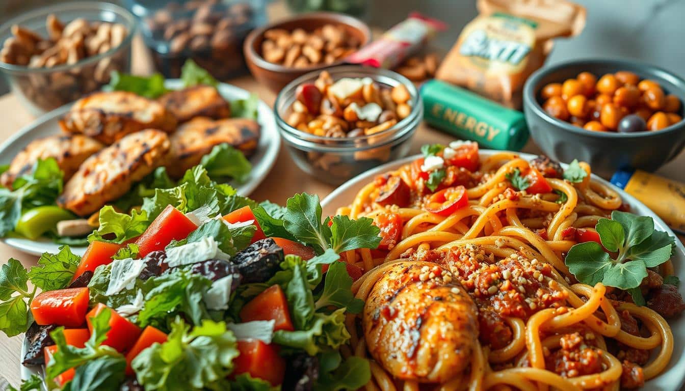 pre-game meal ideas