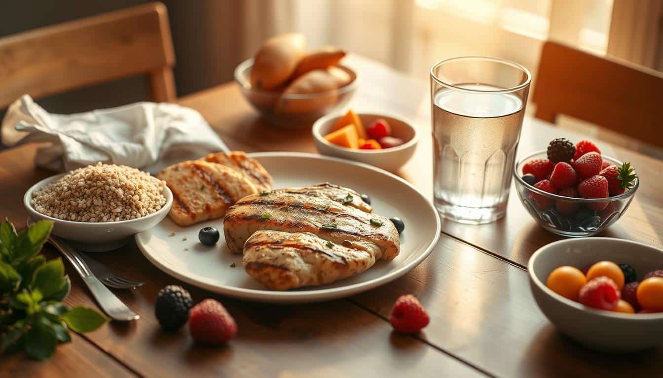 pre-game meals for football players