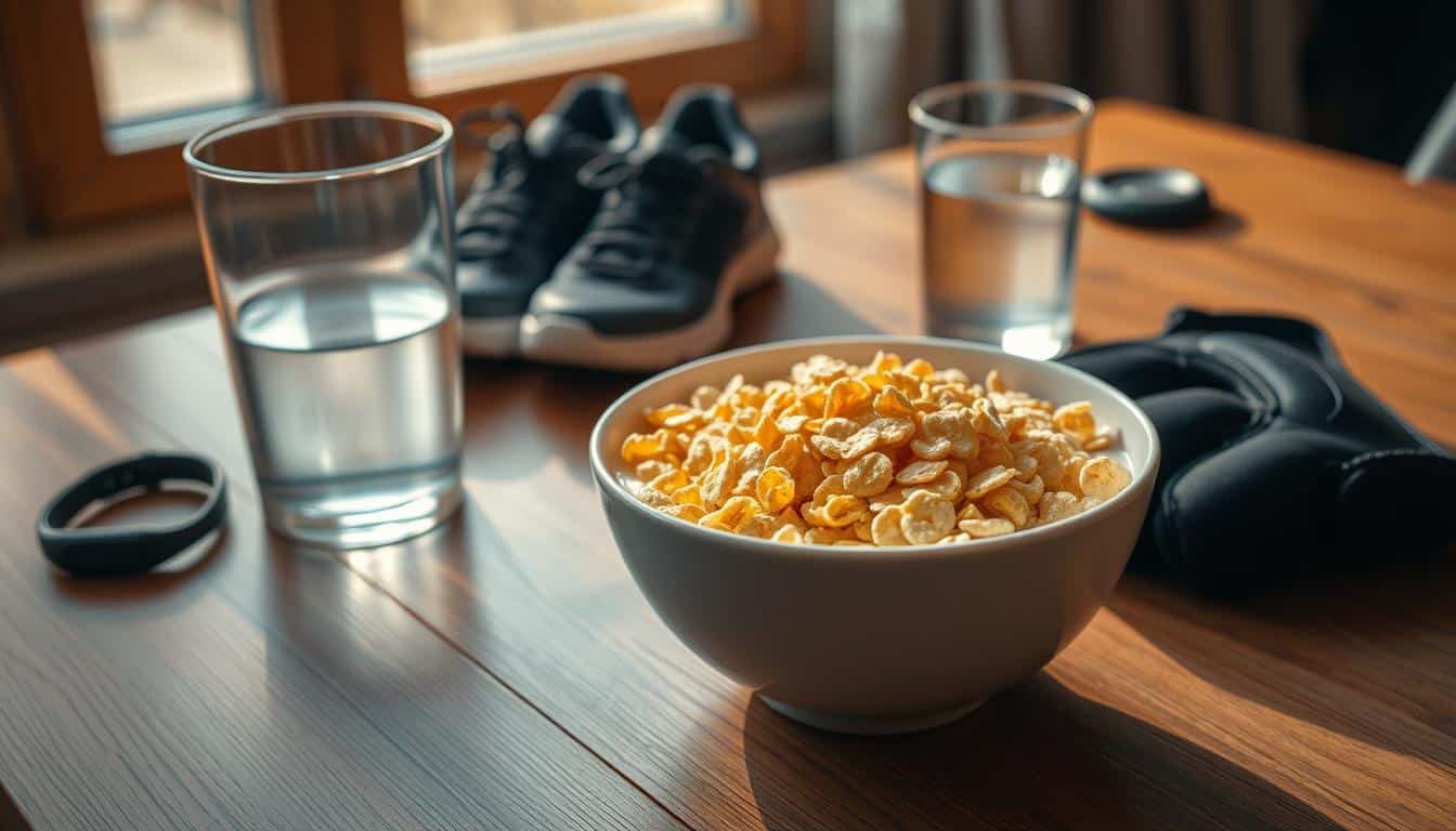 cereal before workout