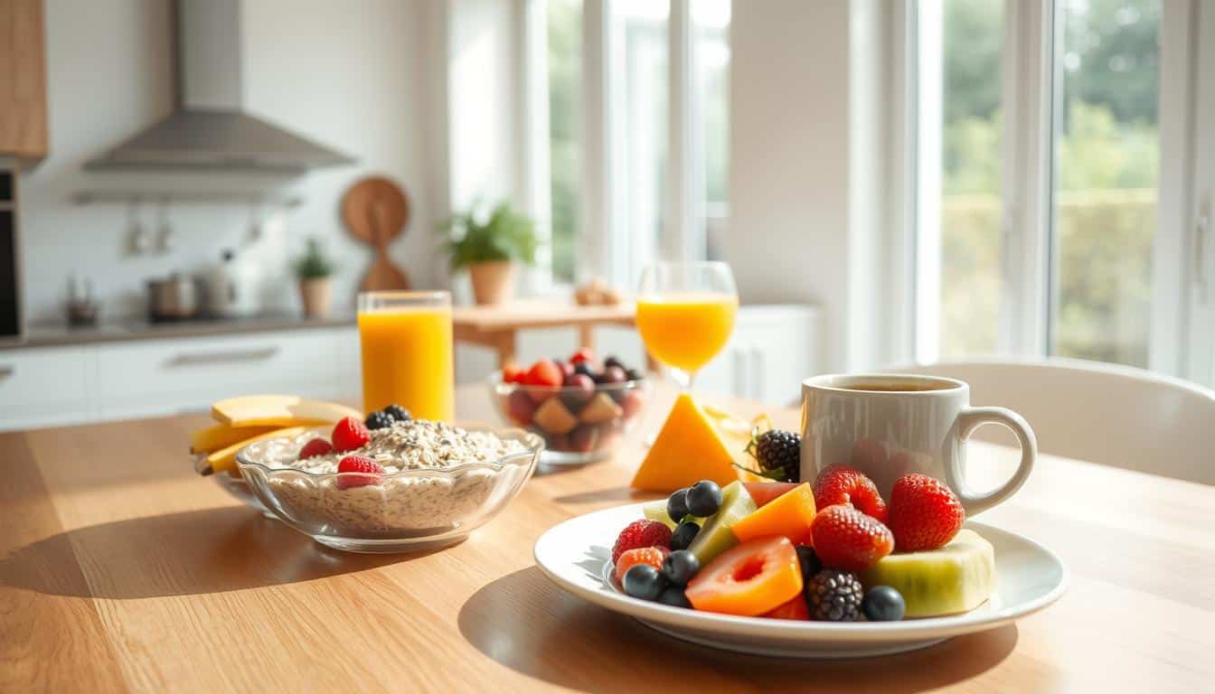 light breakfast before gym