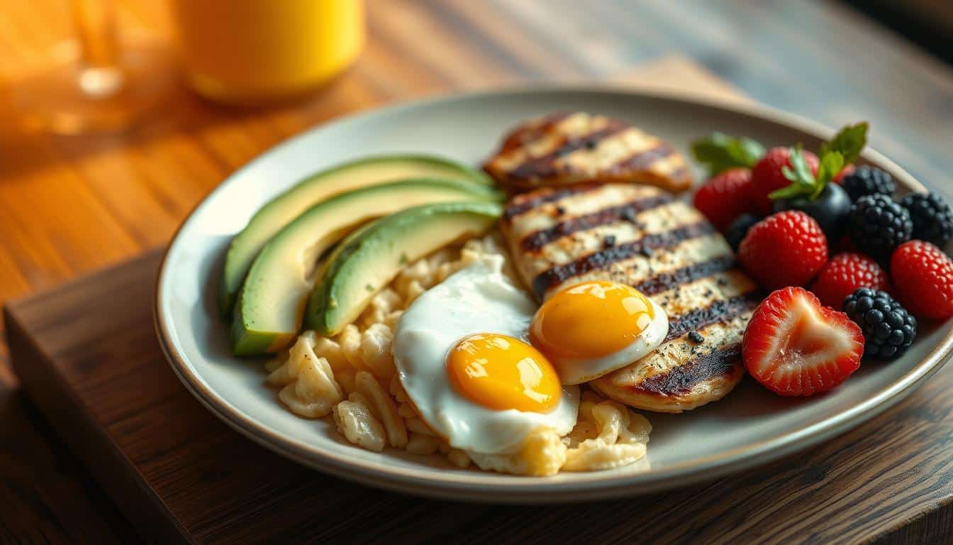 high protein breakfast for athletes