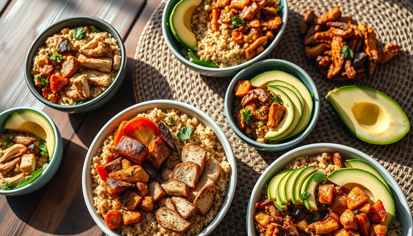 meal prep high protein bowls