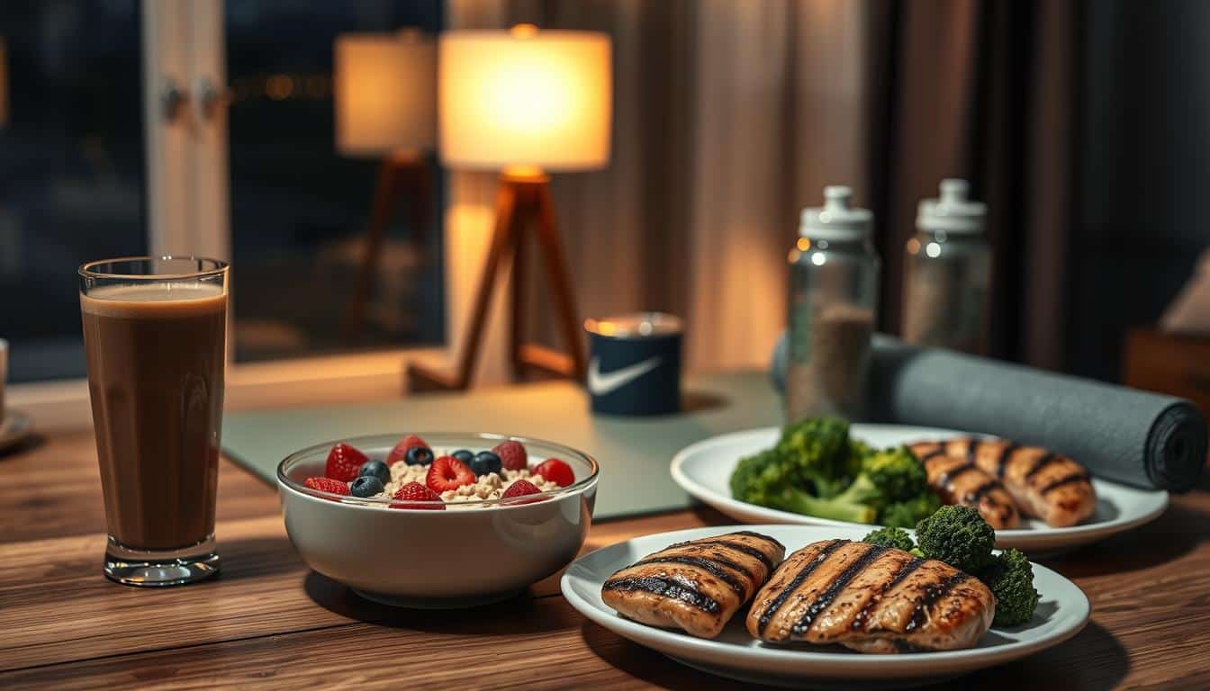 what to eat after late workout