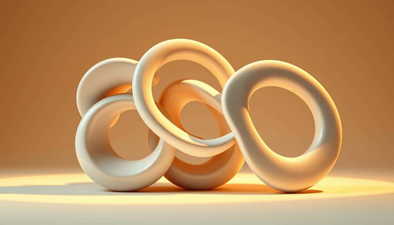 A beautifully lit, close-up photograph of a meticulously detailed, three-dimensional sculpture depicting the abstract concept of nutrition periodization for athletes. The sculpture features a harmonious blend of organic and geometric shapes, with smooth, polished surfaces and subtle textures that create a sense of balance and equilibrium. The lighting is warm and directional, casting soft shadows that accentuate the sculptural form and imbue the image with a sense of depth and dimension. The composition is centered and framed to showcase the sculpture's elegant simplicity and timeless elegance, conveying the essence of the concept in a visually compelling and thought-provoking manner.