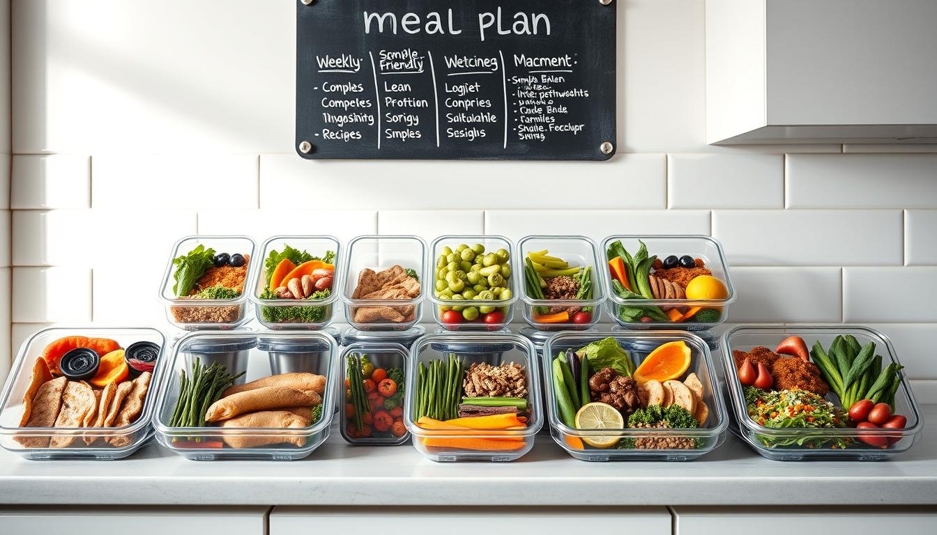 easy weekly meal prep for athletes